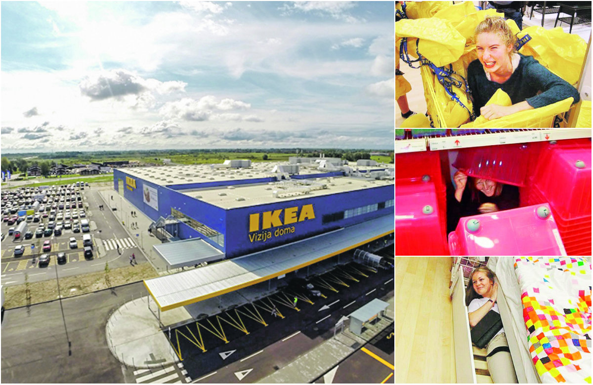ikea skrivanje