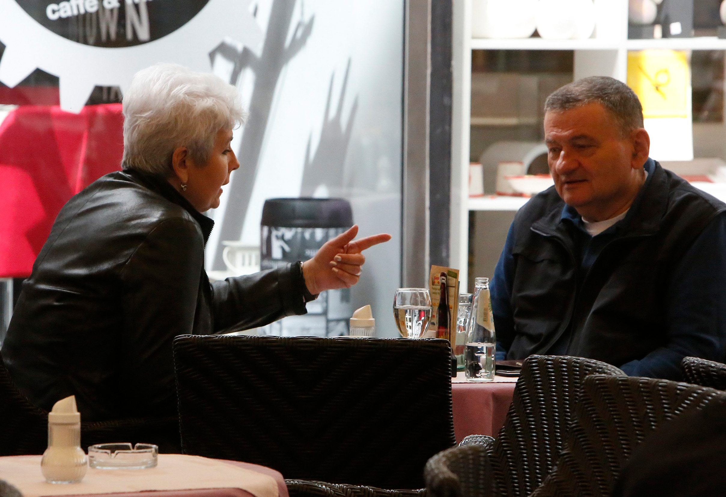 Bivša premijerka Jadranka Kosor s odvjetnikom Krunislavom Olujićem