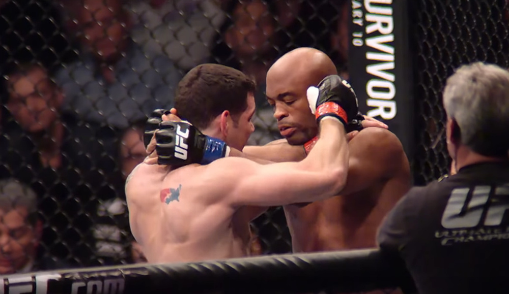Chris Weidman i Anderson Silva