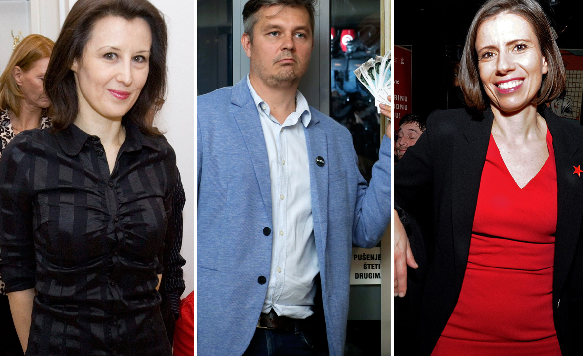 Dalja Orešković, Dario Juričan i Katarina Peović