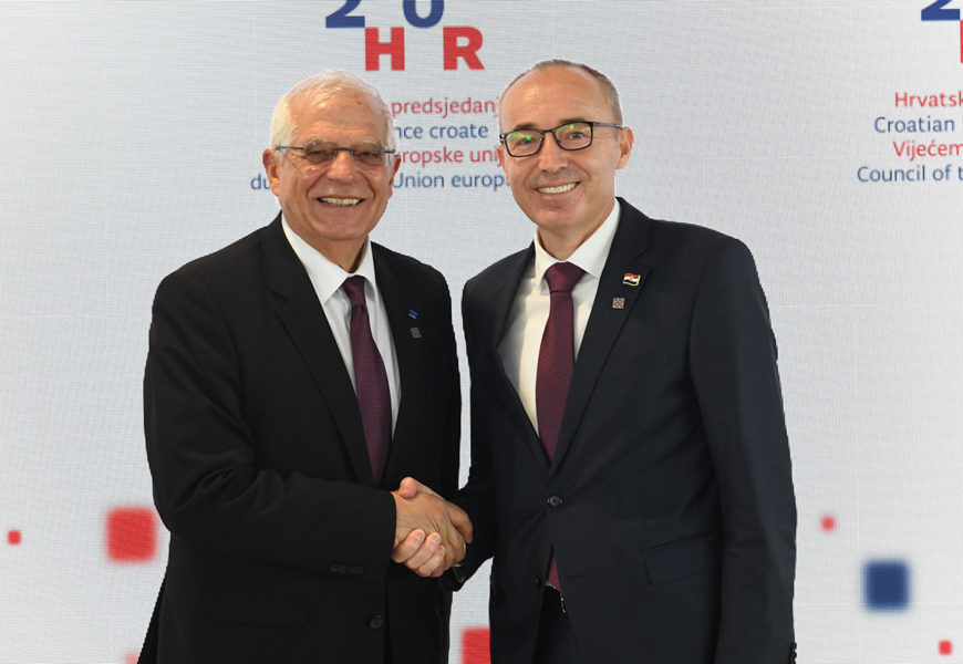Josep Borrell i Damir Krstičević