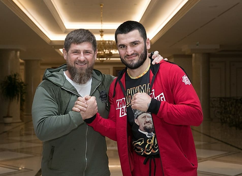 Ramzan Kadyrov i Artur Beterbiev