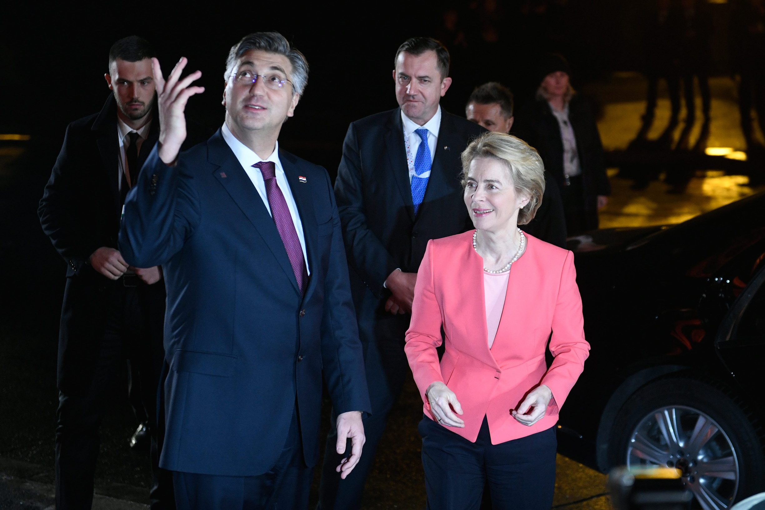 Andrej Plenković i Ursula von der Leyen, predsjednica Europske Komisije