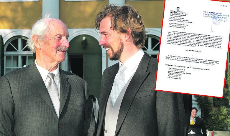 Rješenje o povratu 100 hektara zemljišta u okolici Ludbrega: Nikolaus je želio ocu na rođendan, 20. siječnja,  reći za rješenje, ali grof je preminuo ne dočekavši najveću želju