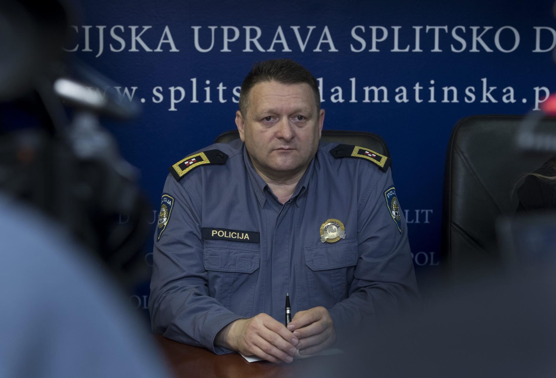 Načelnik PU splitsko-dalmatinske Dražen Vitez