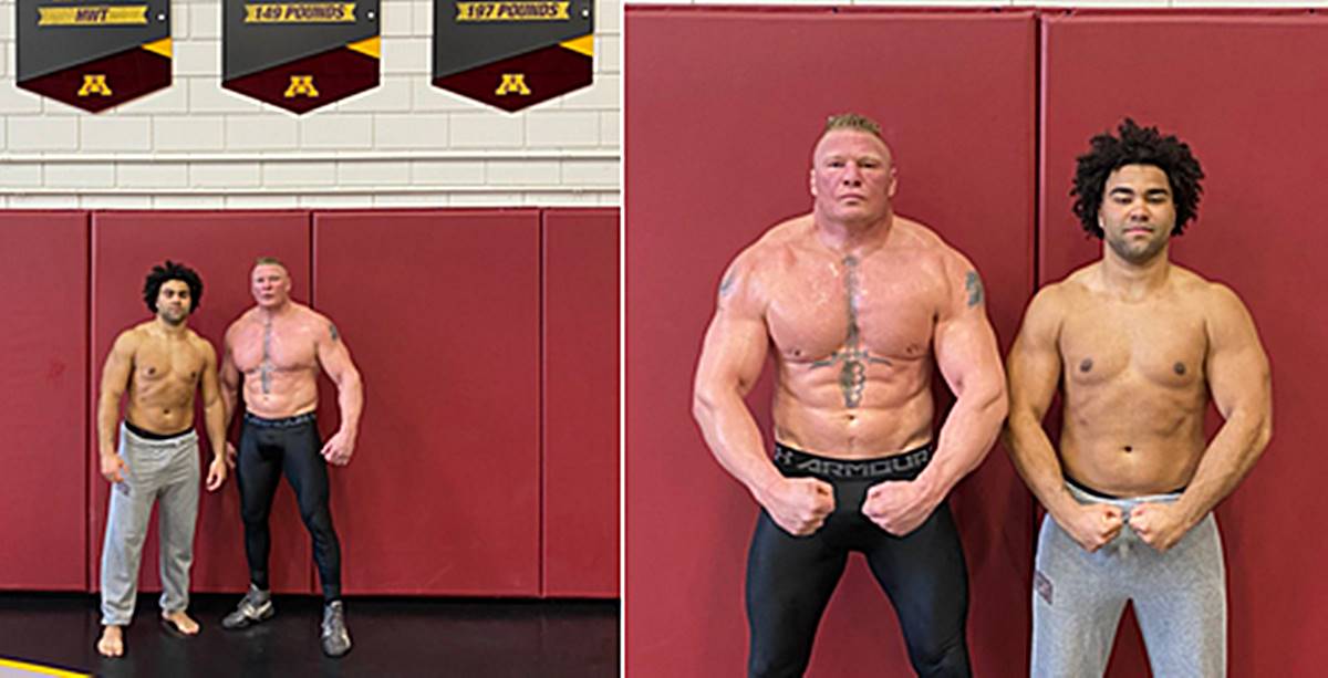 Brock Lesnar i Gable Stevenson