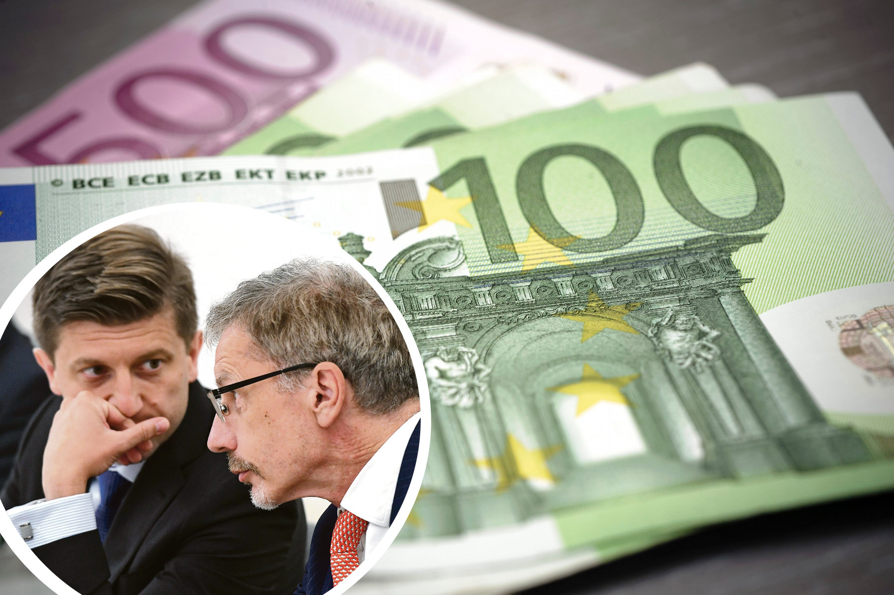 Ministar financija Zdravko Marić i guverner HNB-a Boris Vujčić