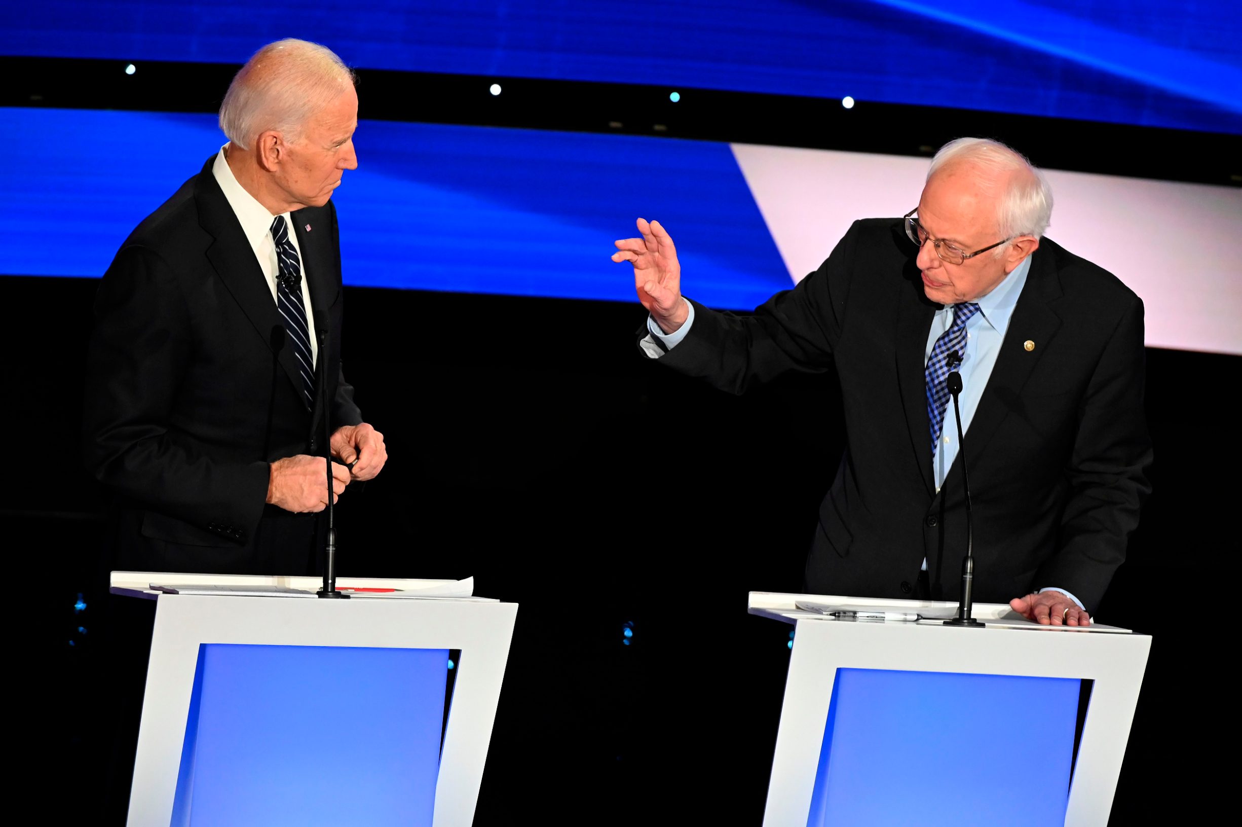 Joe Biden i Bernie Sanders