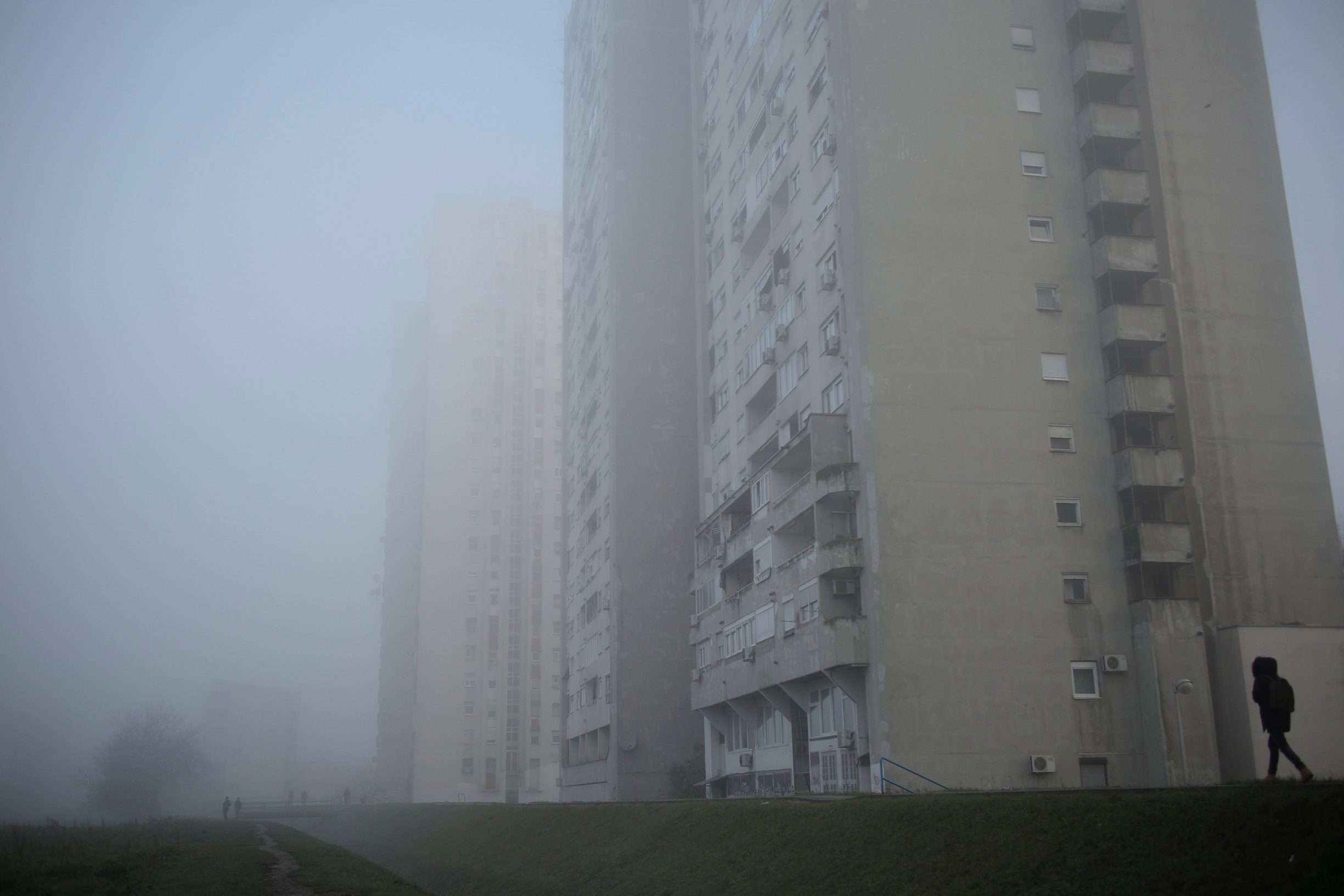 Zagreb, magla / Arhiva