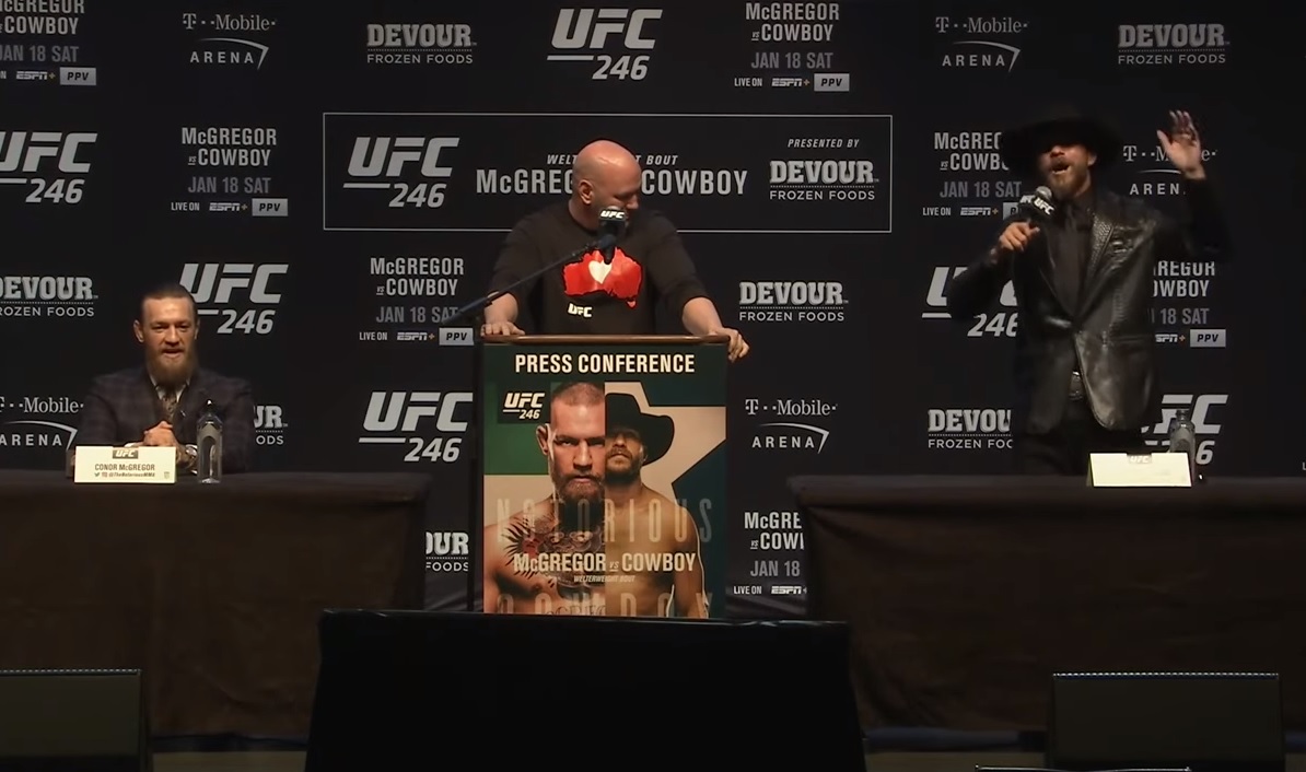 Conor McGregor, Dana White i Donald Cerrone