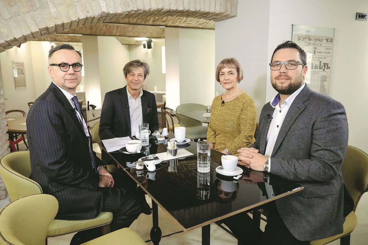 Gordan Markotić, Boris Vlašić, Vesna Pusić, Danijel Mondekar