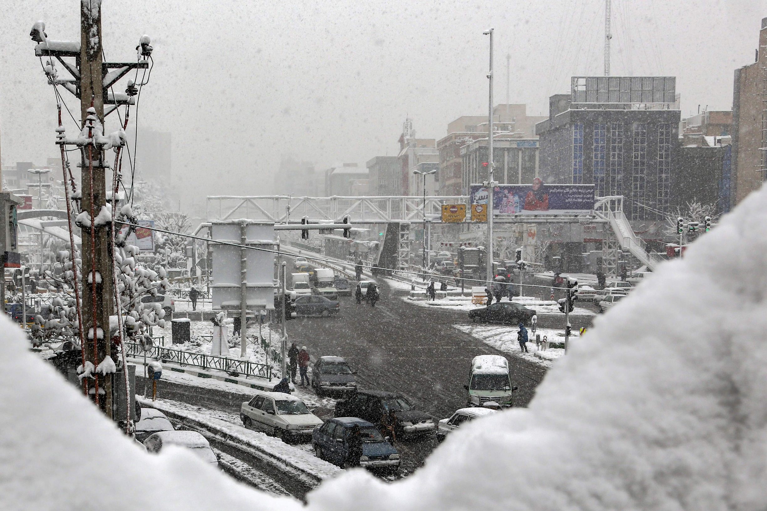 Snijeg u Teheranu