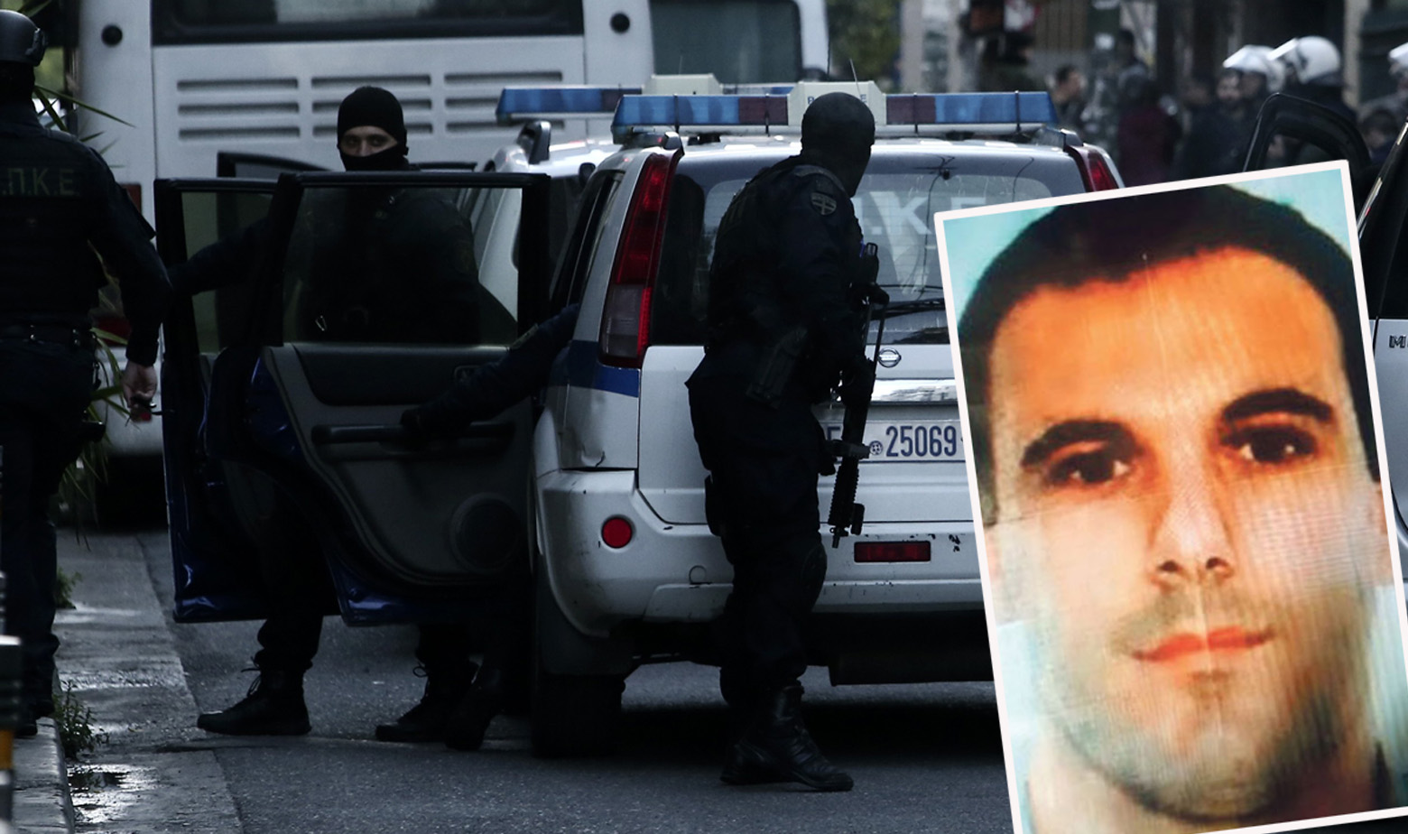 Igor Dedović i ilustracija policije