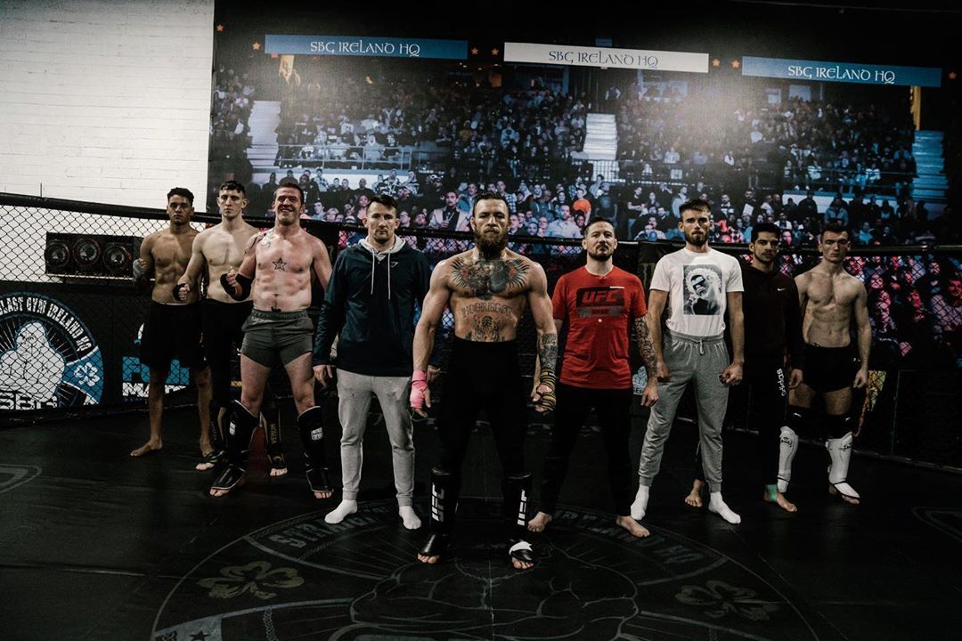 Conor McGregor i SBG tim