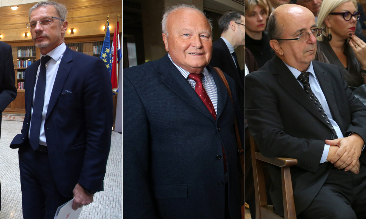 Boris Vujčić, Slavko Linić, Borislav Škegro