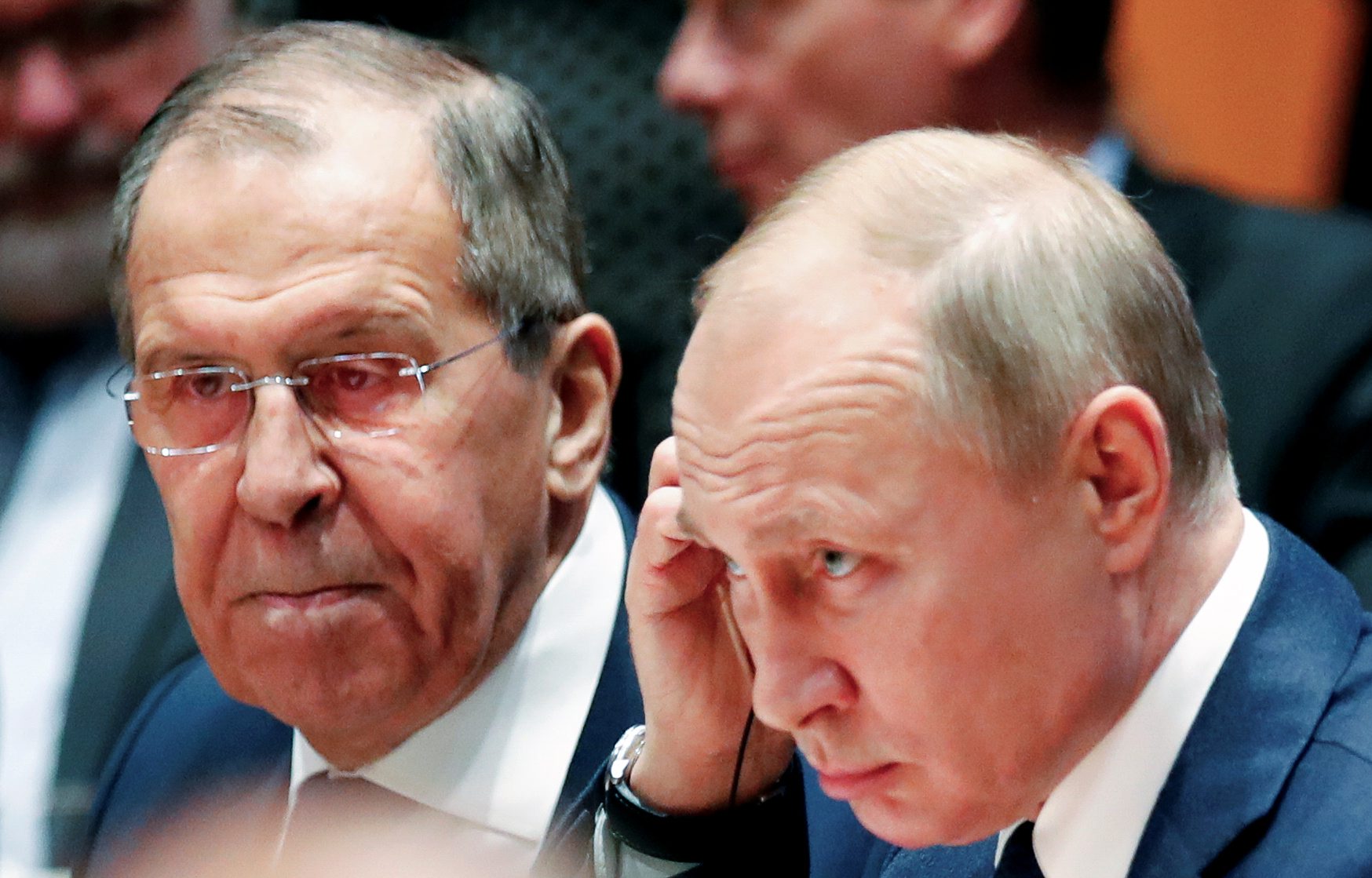 Sergej Lavrov i Vladimir Putin 