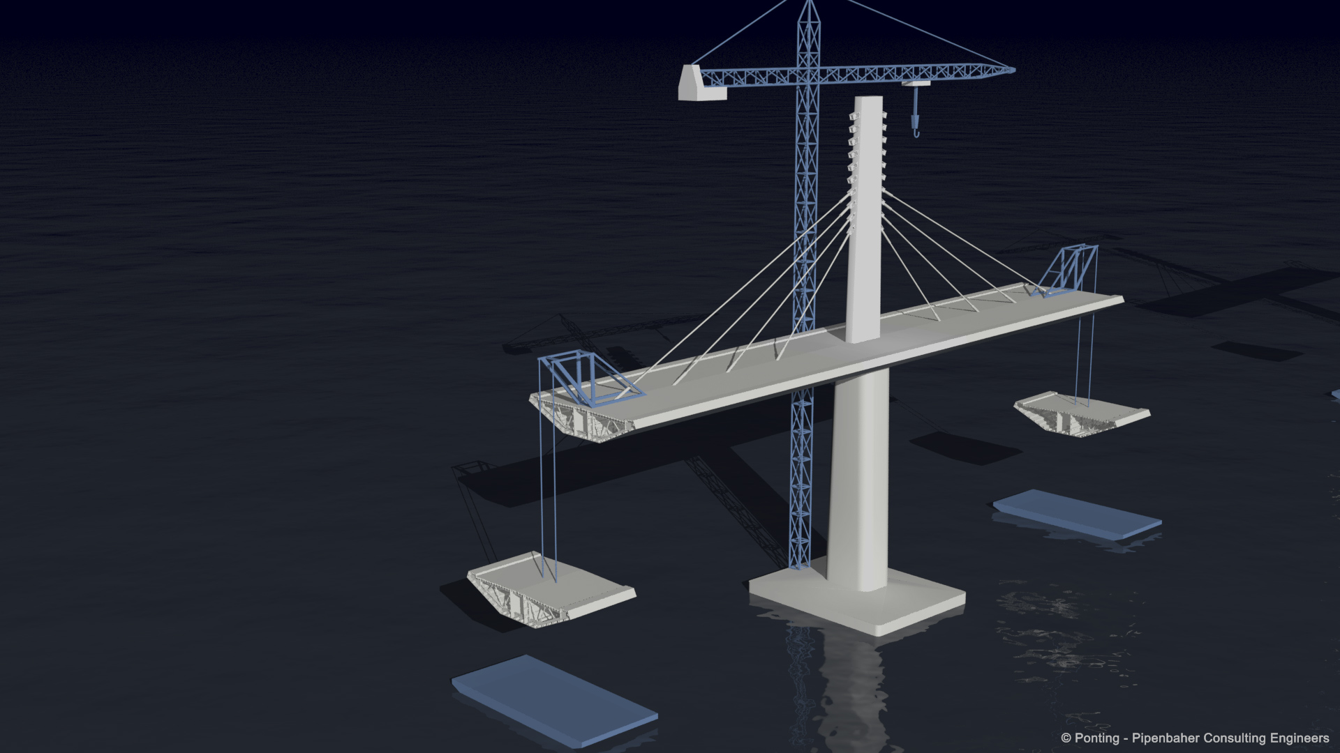 03-0 Prikaz gradnja zavjeÁenog djela mosta