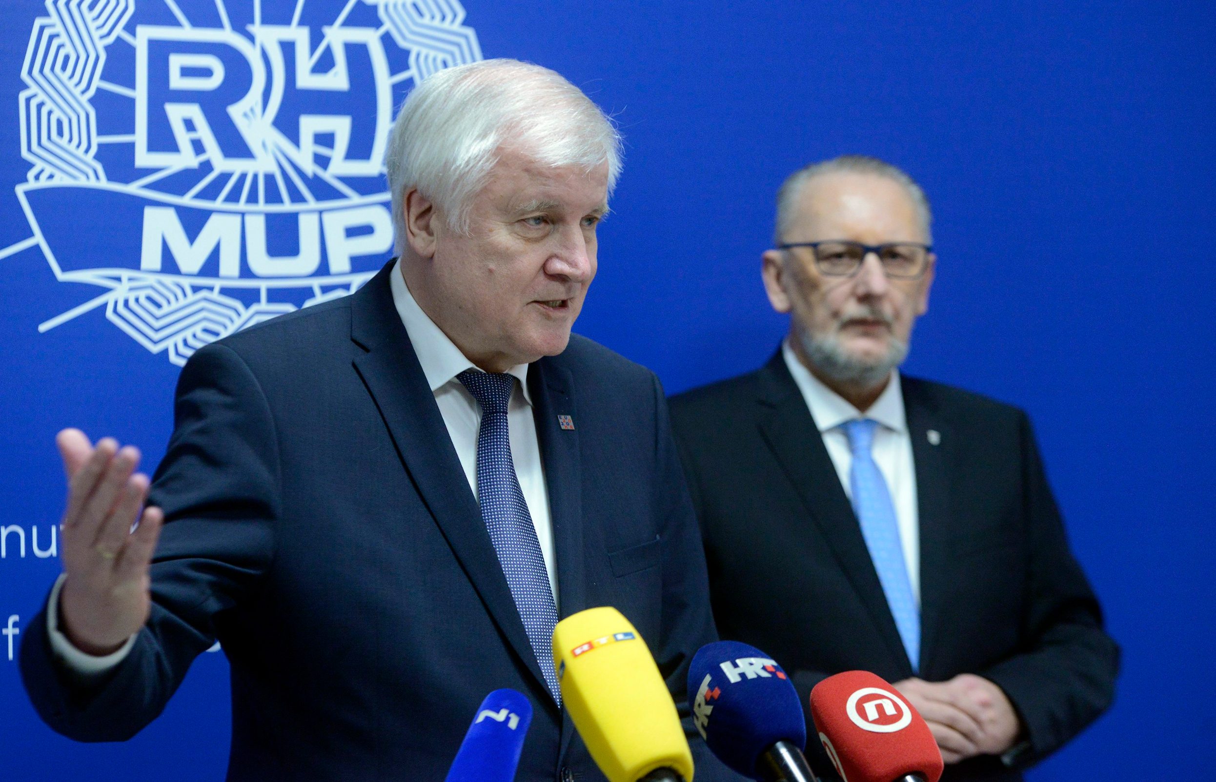 Horst Seehofer i Davor Božinović