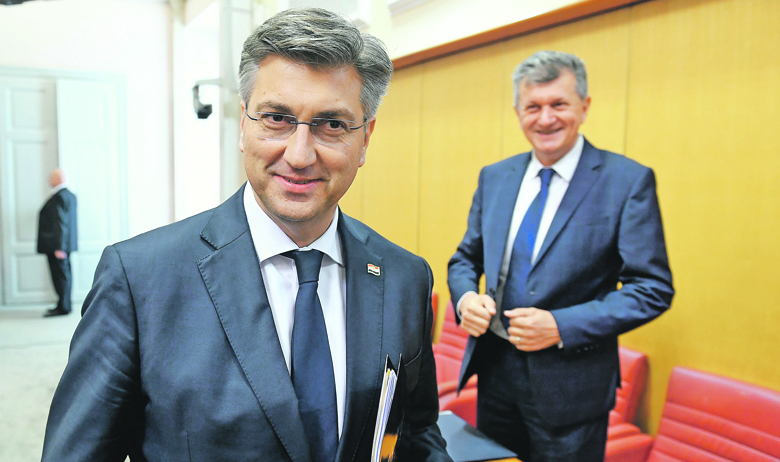 Andrej Plenković i Milan Kujundžić