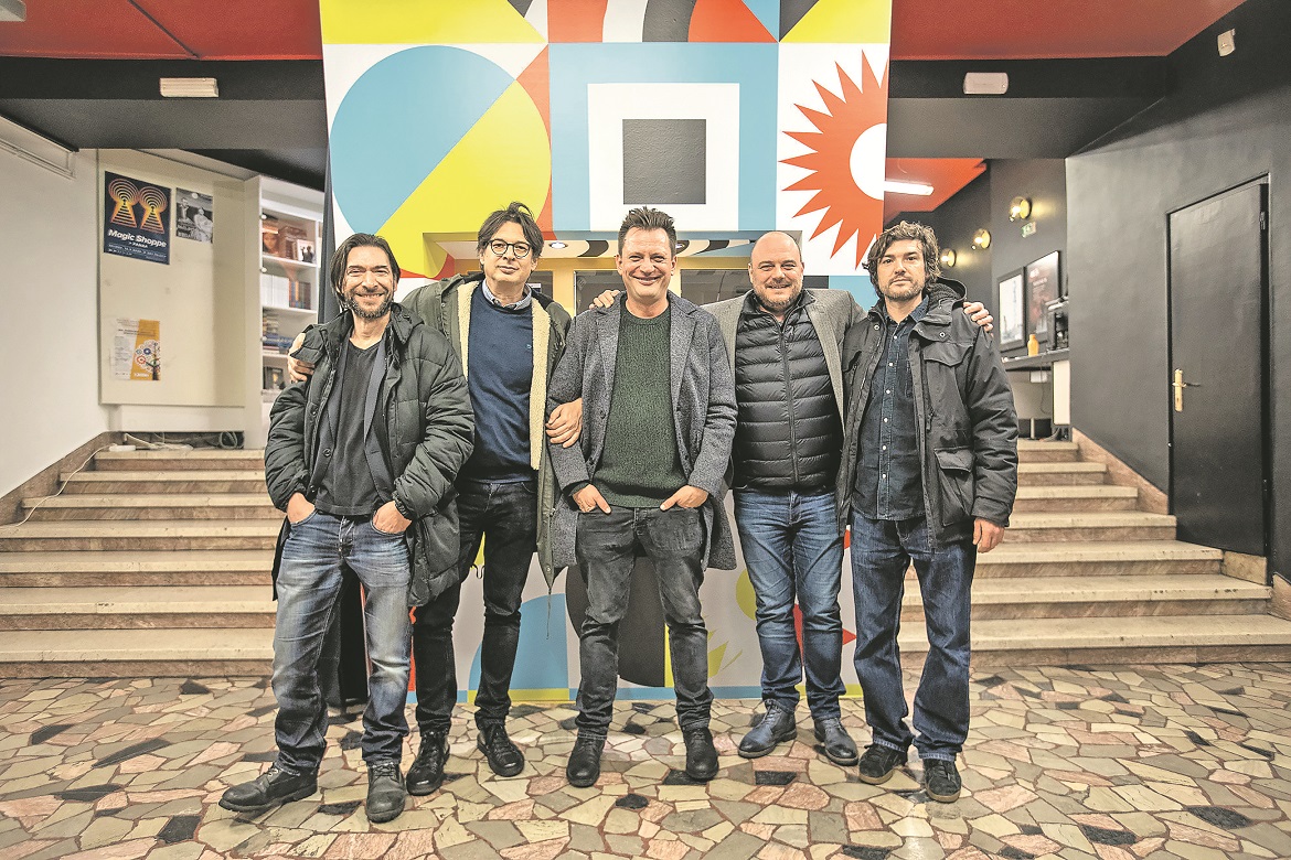 Mislav Brumec, Nebojša Taraba, Dalibor Matanić, Miodrag Sila i Danko Vučinović