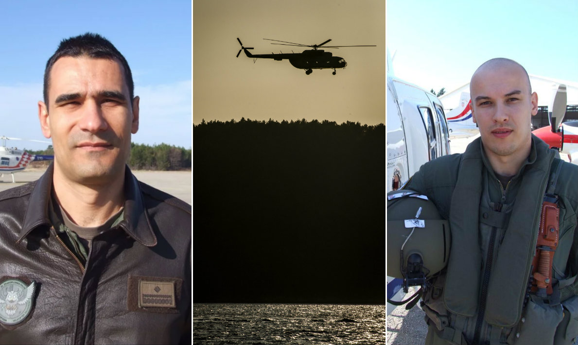 Bojnik Marin Klarin i natporučnik Tomislav Baturina