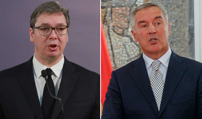 Aleksandar Vučić, Milo Đukanović