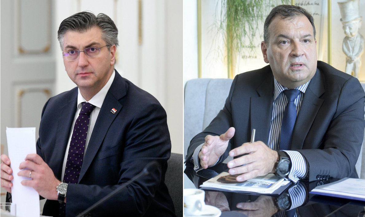 Andrej Plenković i Vili Beroš