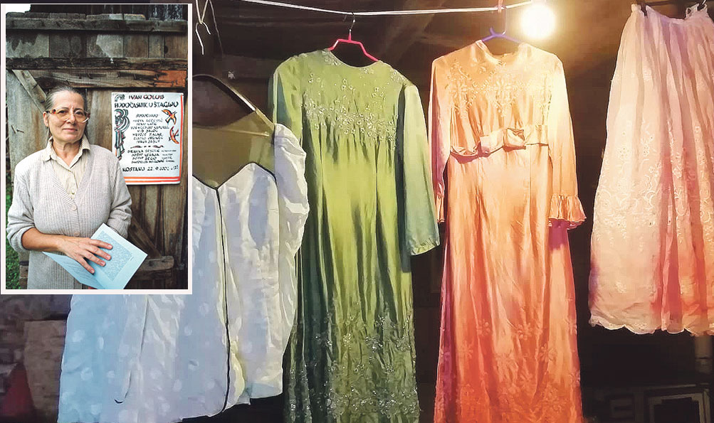 Mirjana Sačer Bobanac (lijevo) nekad je radila na porti HNK