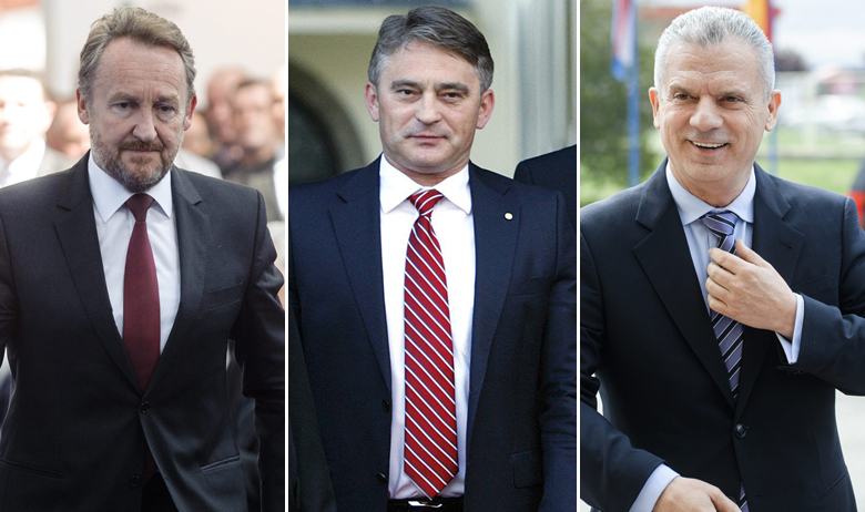 Bakir Izetbegović; Željko Komšić; Fahrudin Radončić