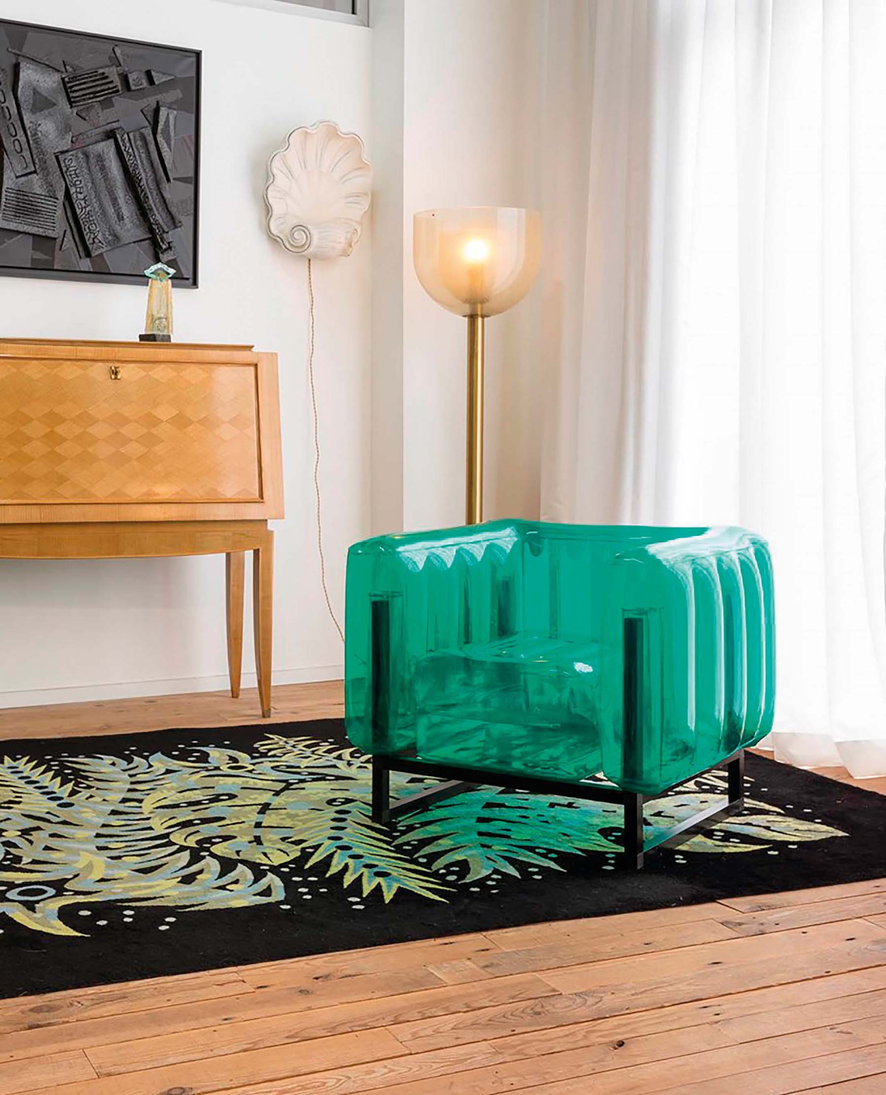 MOJOW Plastična fotelja Yomi na napuhavanje 