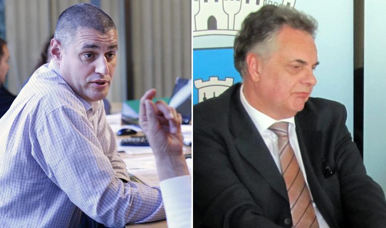 Krešimir Žunić (lijevo); Dragan Hristov (desno)