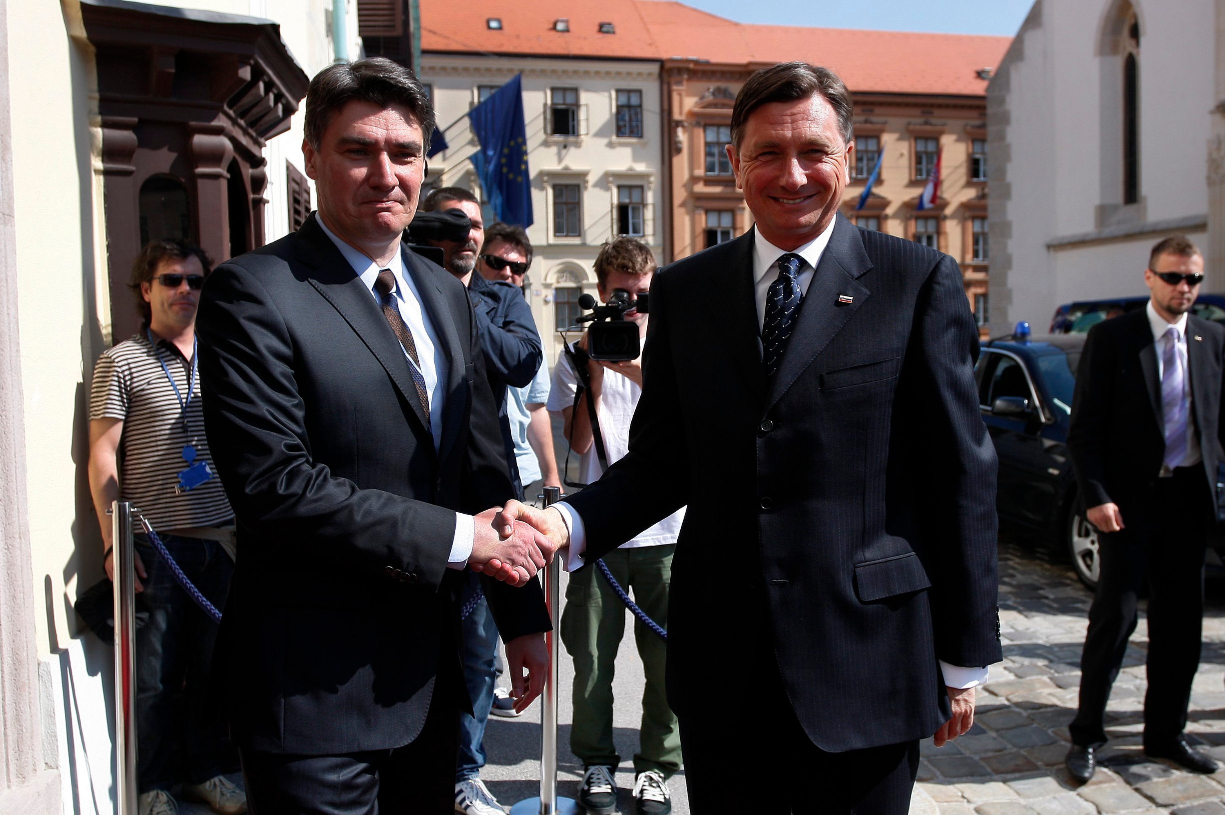 Milanović i Pahor prije 7 godina