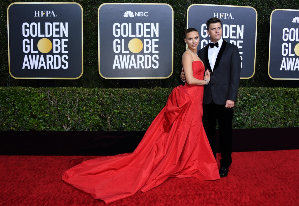 Scarlett Johansson i Colin Jost