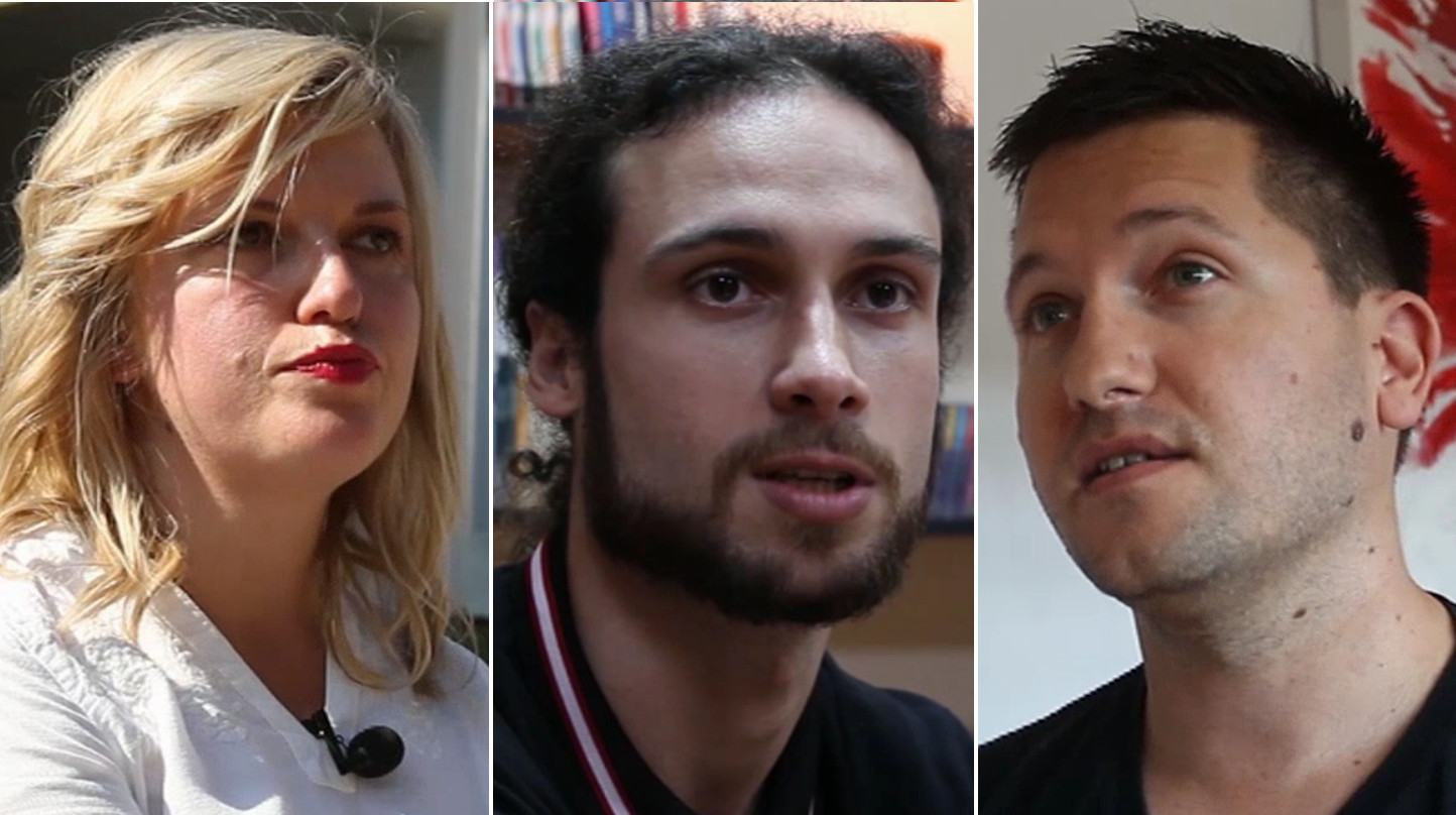 Tijana Nikolić, pedijatrica, Strahinja Bonić, specijalizant urologije, Nikola Radovanović, specijalizant na radiologiji