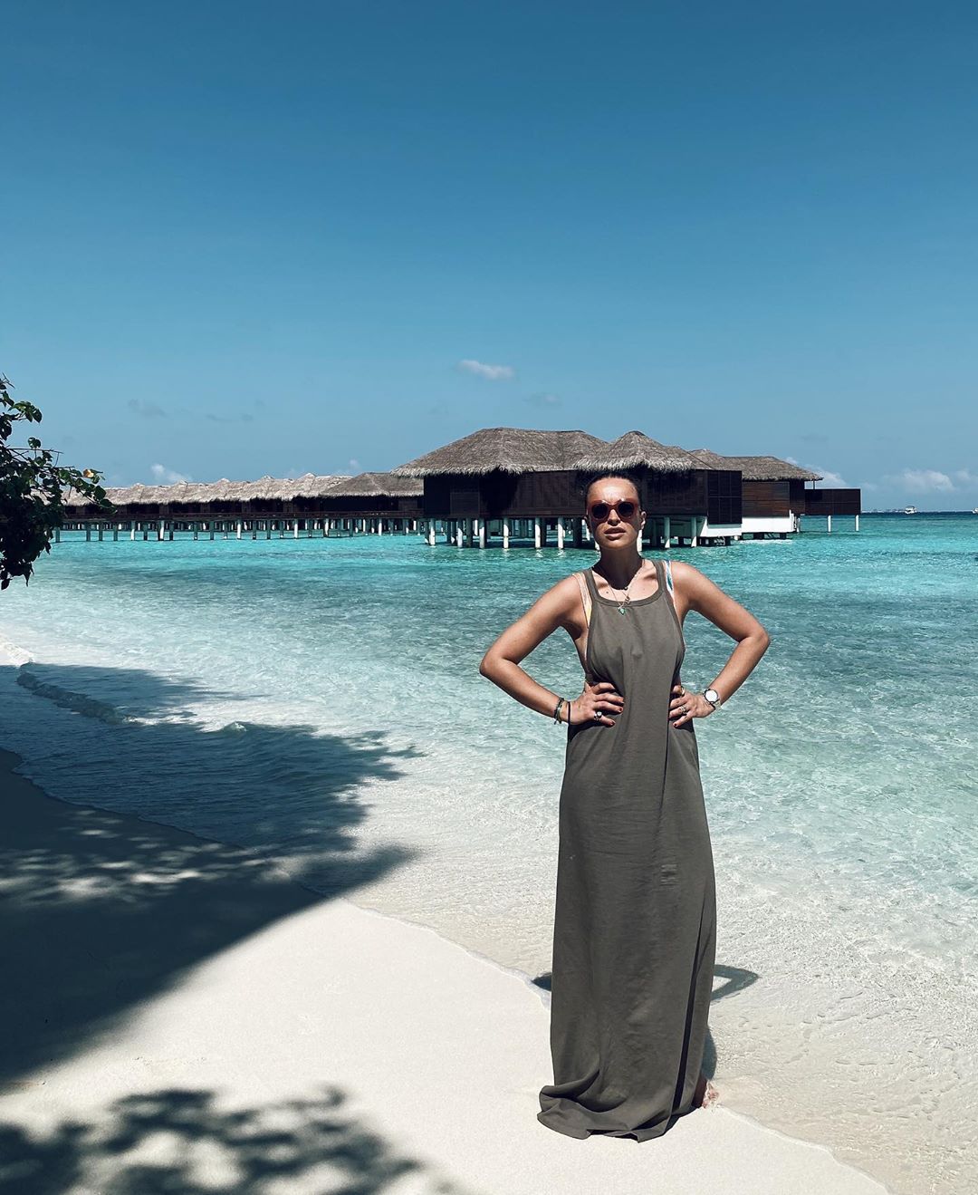 Ljupka Gojić Mikić na zimovanju na Maldivima