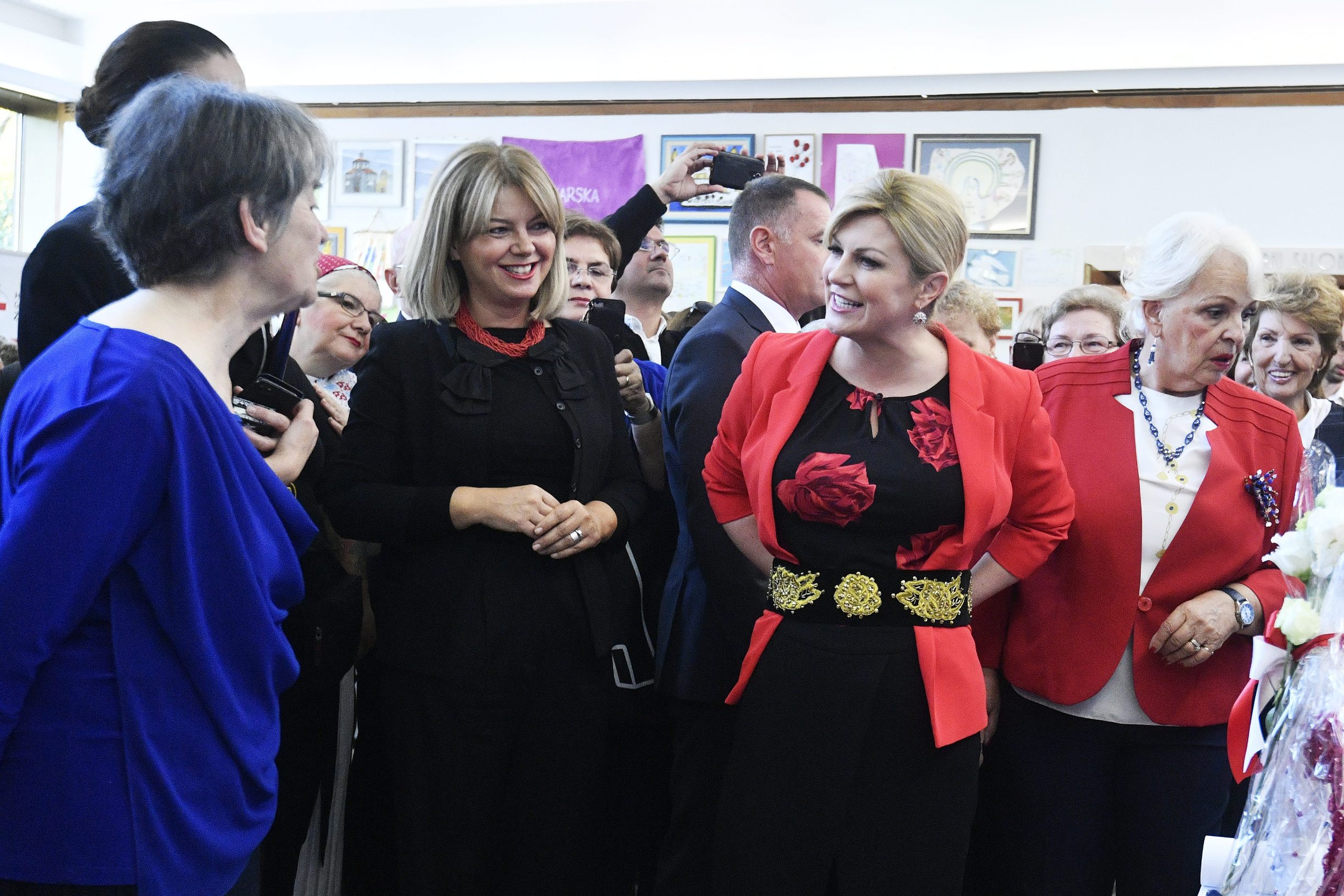 Mirjana Hrga i Kolinda Grabar-Kitarović