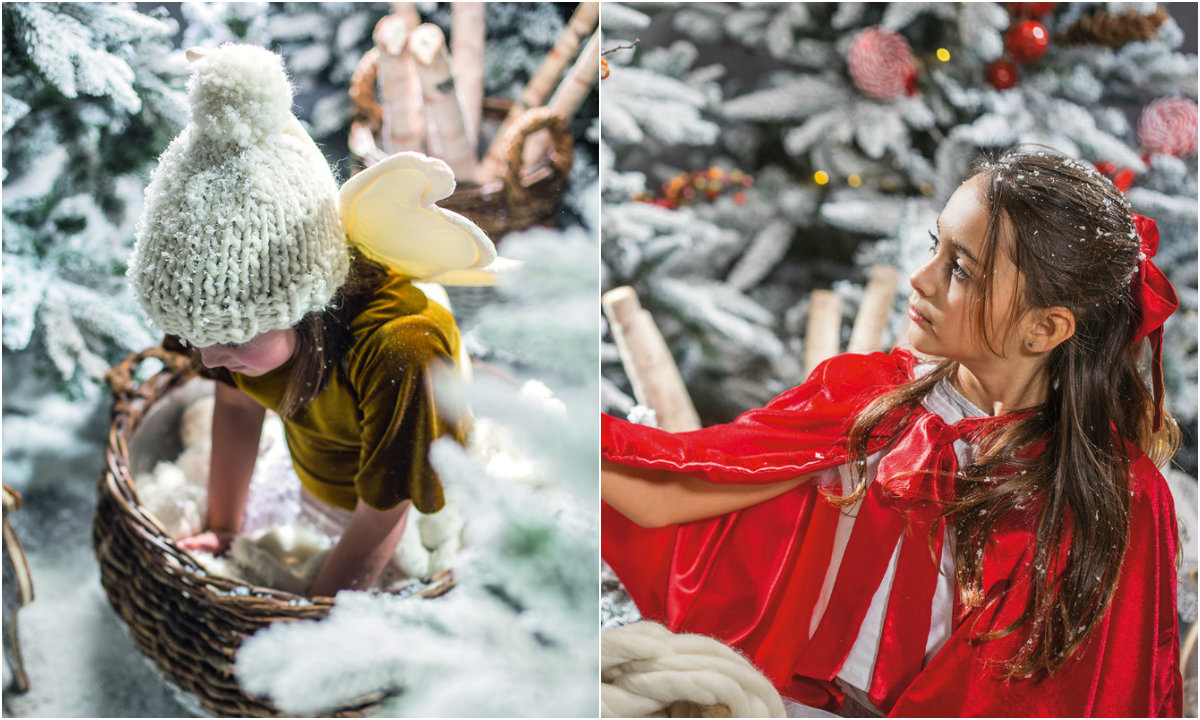 Vilinska bajka collage