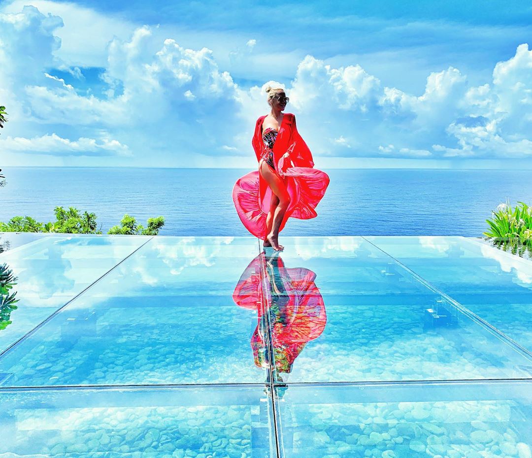 Maja Šuput na Baliju