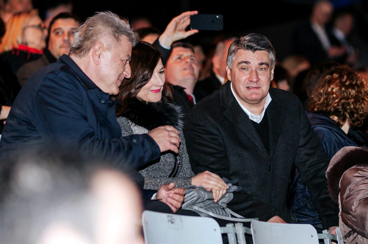 Zlatko Komadina, Zoran Milanović sa suprugom