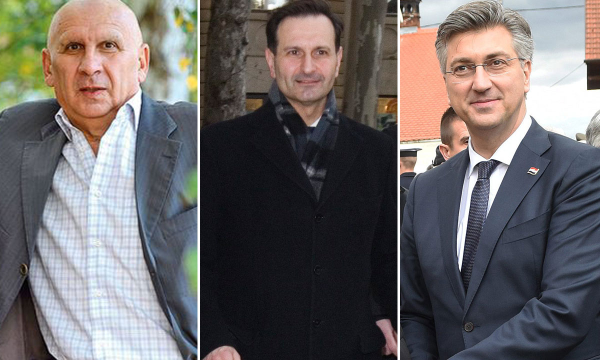 Vinko Begić, Miro Kovač, Andrej Plenković