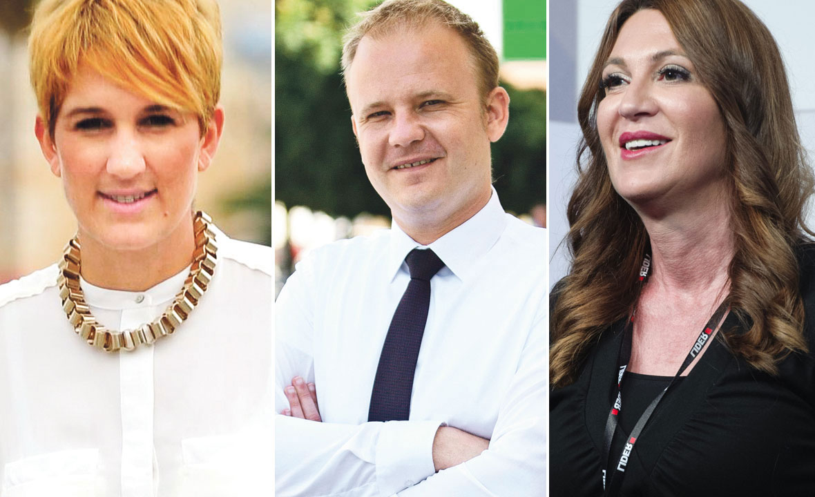 Ivana Marković iz Supetra, Mišel Jakšić iz Koprivnice i Jasenka Auguštan-Pentek iz Zlatara