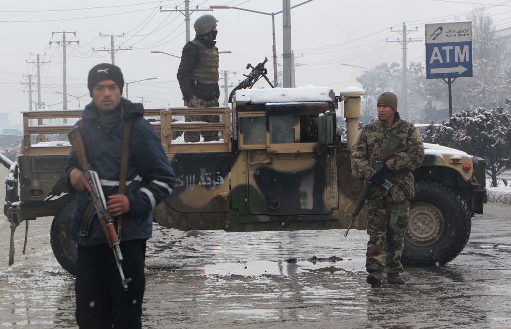 Mjesto napada u Kabulu