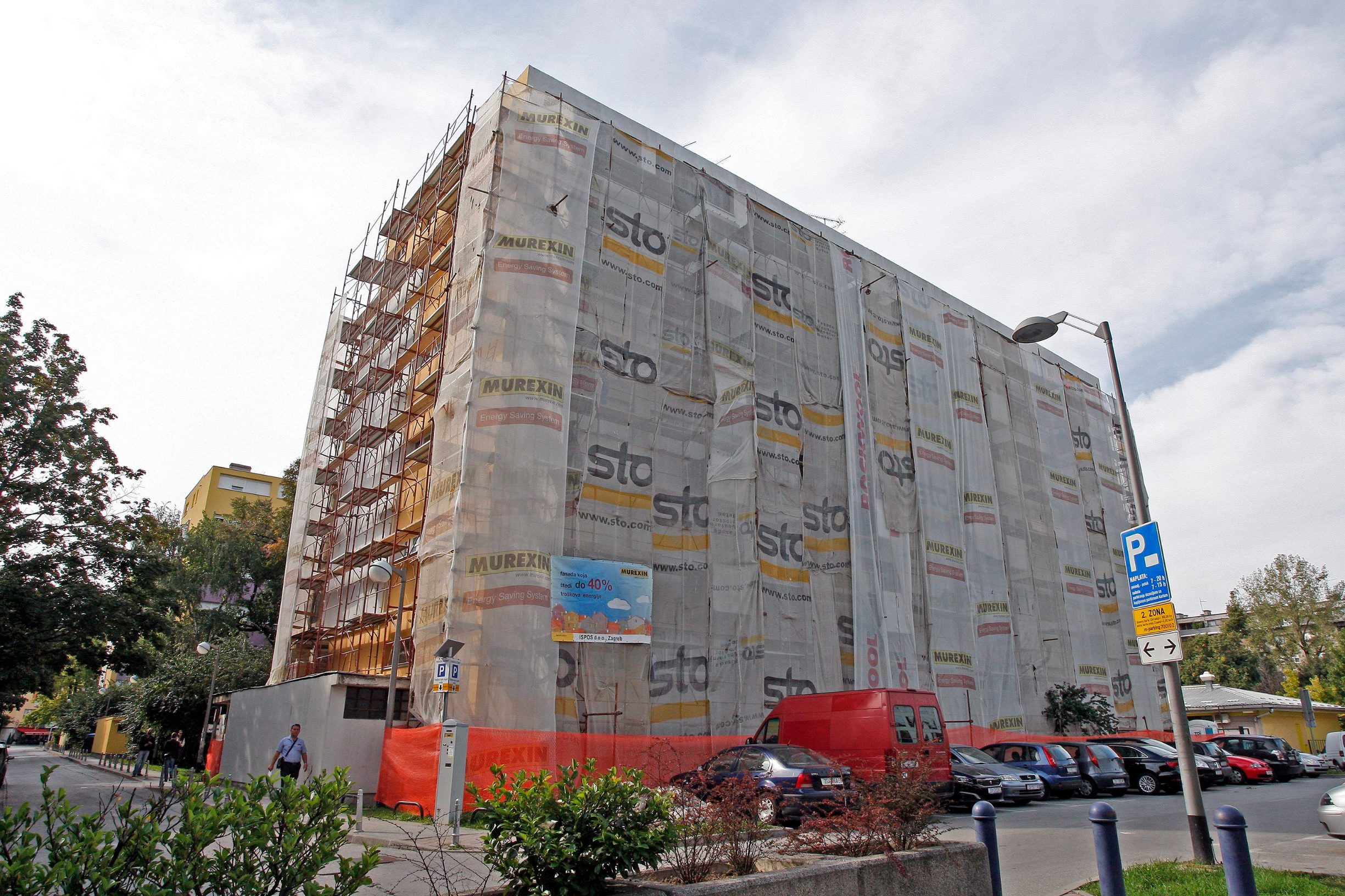 Obnova zgrade / Ilustracija