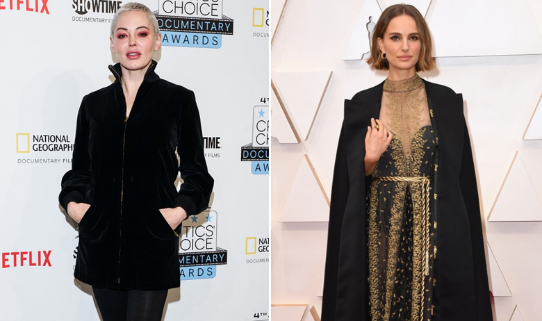 Rose McGowan, Natalie Portman