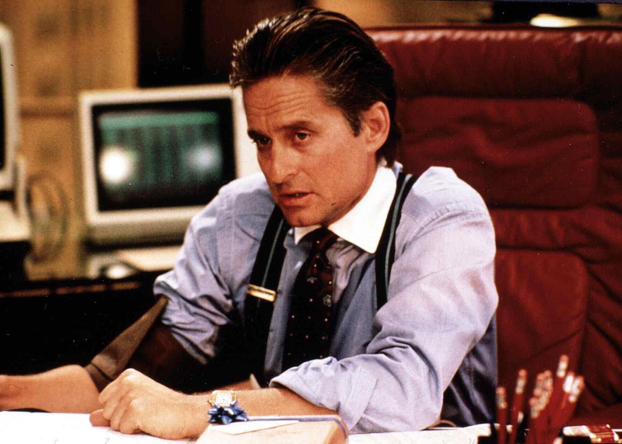 Michael Douglas kao Gordon Gekko