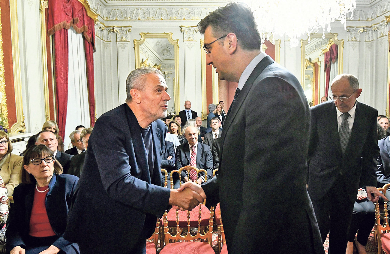 Milan Bandić i Andrej Plenković