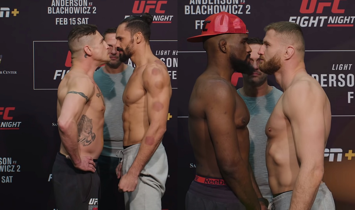 Sanchez vs. Pereira i Anderson vs. Blachowicz
