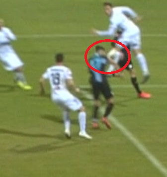 čolak poništen gol ruka gorica rijeka