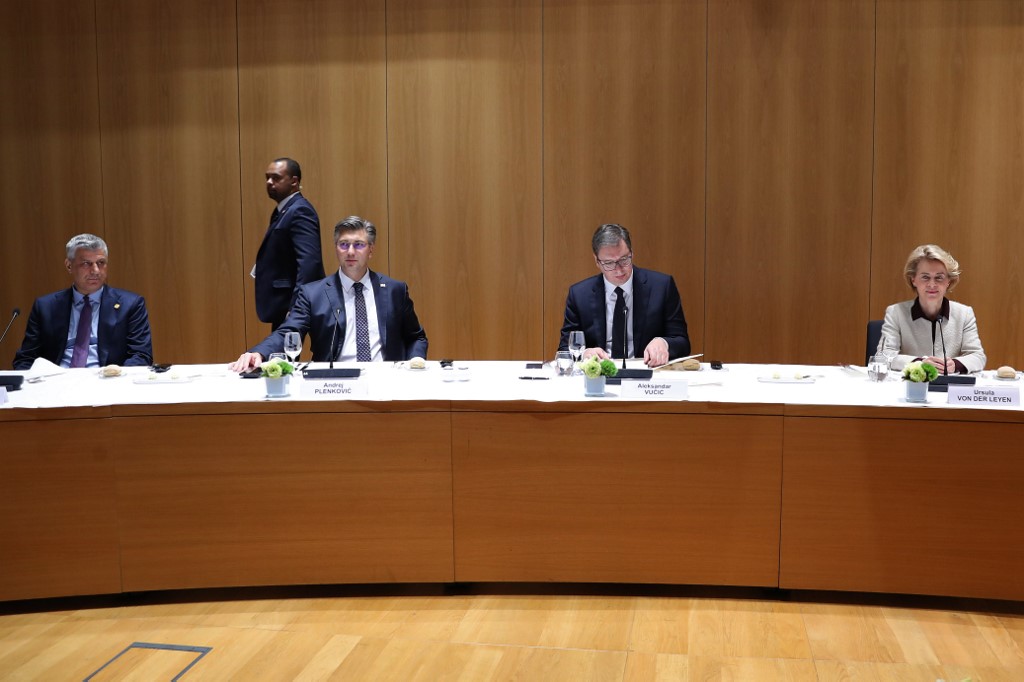 Hashim Thaci, Andrej Plenković, Aleksandar Vučić i Ursula von der Leyen