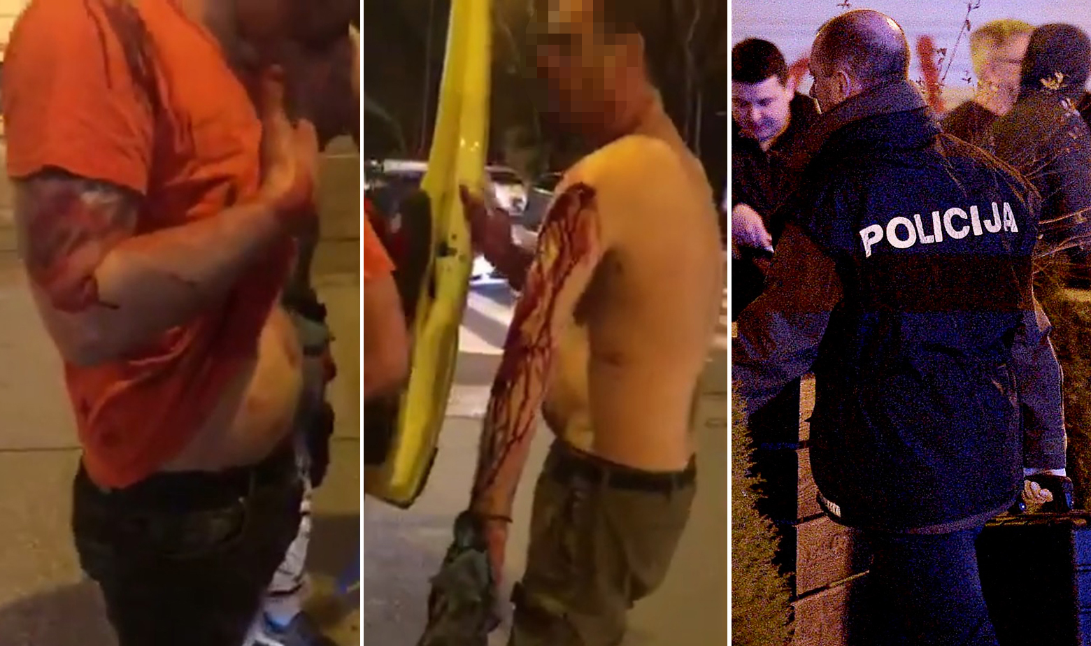 Ozlijeđeni muškarci u sukobu na Savskoj